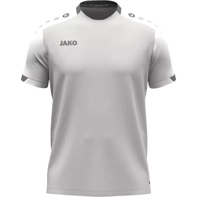 JAKO Unisex Dynamisk T-shirt, ljusgrå/vit/grå, S JAKO Unisex Dynamisk T-shirt, ljusgrå/vit/grå, S