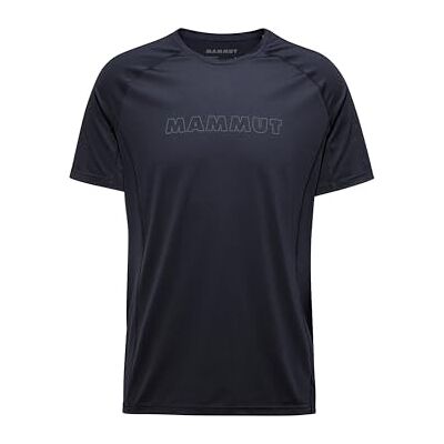 Mammut Selun FL T-shirt, herrlogotyp, marinstål, S Mammut Selun FL T-shirt, herrlogotyp, marinstål, S