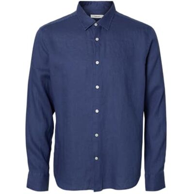 SELECTED HOMME herrskjorta 100% linne, Oceana, XL SELECTED HOMME herrskjorta 100% linne, Oceana, XL