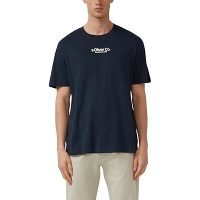 s.Oliver T-shirt med logotyp tryck, 59 d1, S s.Oliver T-shirt med logotyp tryck, 59 d1, S