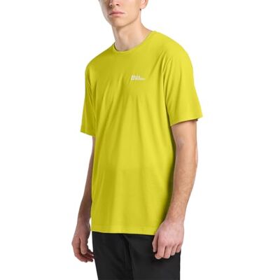 Jack Wolfskin Vonnan S/S T M T-shirt, Chartreuse, s herr, Chartreuse., S Jack Wolfskin Vonnan S/S T M T-shirt, Chartreuse, s herr, Chartreuse., S