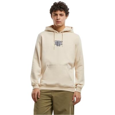 Tee NYC Old English Wording Hoody, sand, L Tee NYC Old English Wording Hoody, sand, L