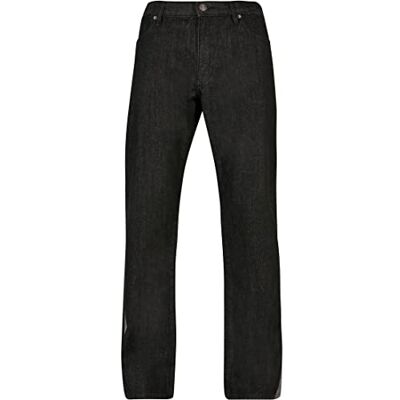 Urban Classics Organic Triangle Denim byxor, svart Washed, 36 Urban Classics Organic Triangle Denim byxor, svart Washed, 36