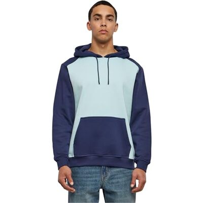 URBAN CLASSICS Herren 2-Tone Fake Raglan Hoody - Huvtröjor URBAN CLASSICS Herren 2-Tone Fake Raglan Hoody - Huvtröjor