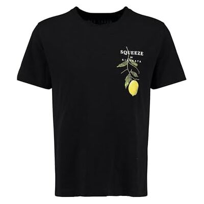 KEY LARGO KEYLARGO Herr T-shirt MT KLCITRUS Tree Round Loose, Svart (1100), M KEY LARGO KEYLARGO Herr T-shirt MT KLCITRUS Tree Round Loose, Svart (1100), M