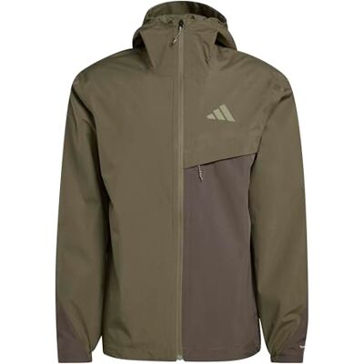 adidas herr Terrex Multi 2 Layer Climaproof Rain Coat, olive strata/shadow olive/tent green, S adidas herr Terrex Multi 2 Layer Climaproof Rain Coat, olive strata/shadow olive/tent green, S