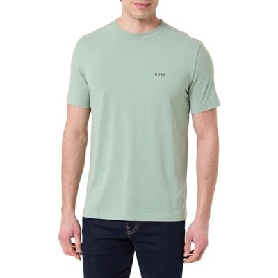 Boss T-shirt för män, Öppen grön 359, S Boss T-shirt för män, Öppen grön 359, S