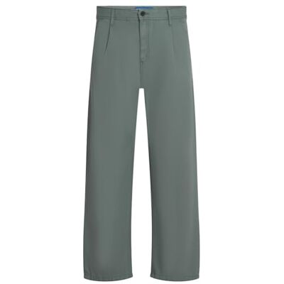 KARL LAGERFELD Jeans, Herr, Relaxed Chino Pant, Relaxed Fit, Grå, 36 KARL LAGERFELD Jeans, Herr, Relaxed Chino Pant, Relaxed Fit, Grå, 36