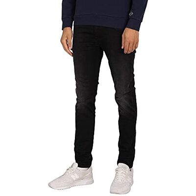 Replay herr Jeans Anbass Hyperflex Re-used Xlite, Svart (0982 svart), 28W / 34L Replay herr Jeans Anbass Hyperflex Re-used Xlite, Svart (0982 svart), 28W / 34L