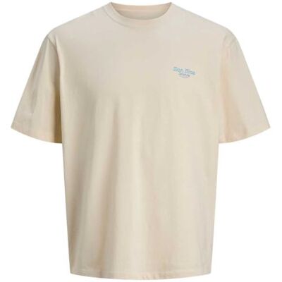 JACK & JONES JACK&JONES JORCONTE Tee SS Crew Neck STYD, Buttercreme, S JACK & JONES JACK&JONES JORCONTE Tee SS Crew Neck STYD, Buttercreme, S