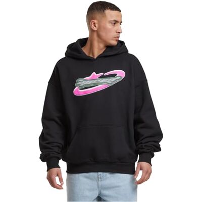 Tee herr Speed Logo Hoodie L svart, svart, L Tee herr Speed Logo Hoodie L svart, svart, L