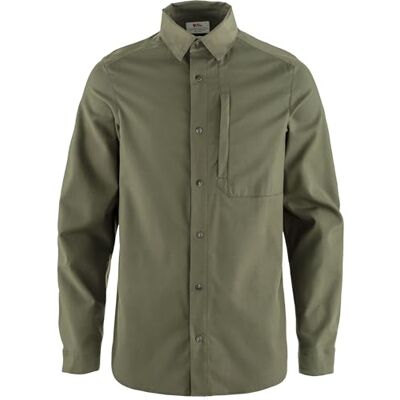 Fjällräven FJALLRAVEN 12600269-625-625 Keb Trekking Shirt LS M T-shirt herr Laurel Green-Laurel Green Storlek M, Laurel Green-laurel grön, M Fjällräven FJALLRAVEN 12600269-625-625 Keb Trekking Shirt LS M T-shirt herr Laurel Green-Laurel Green Storlek M, Laurel Green-laurel grön, M