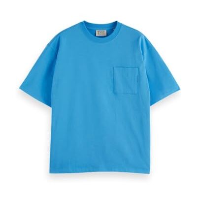 Scotch & Soda herr Seasonal Core Loose Fit 3 Crosses Pocket T-shirt T-tröja Scotch & Soda herr Seasonal Core Loose Fit 3 Crosses Pocket T-shirt T-tröja