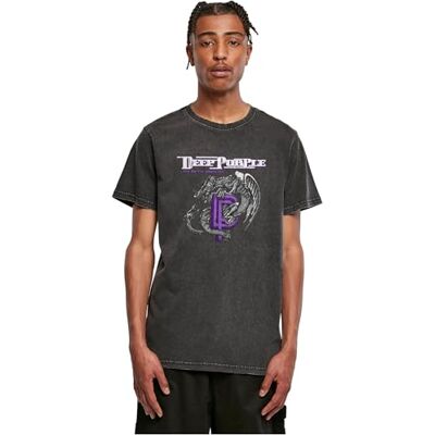 MERCHCODE T-shirt för män, 100% bomull, svart, L, svart, L MERCHCODE T-shirt för män, 100% bomull, svart, L, svart, L