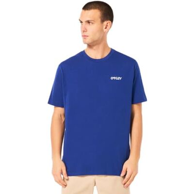 Oakley mäns Metal Drip Tee, Kristallblått, L Oakley mäns Metal Drip Tee, Kristallblått, L