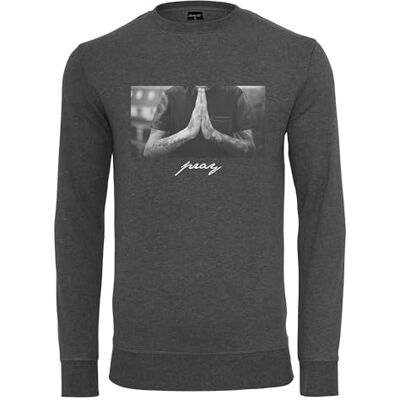 Tee herr Pray Crewneck, kol, S Tee herr Pray Crewneck, kol, S
