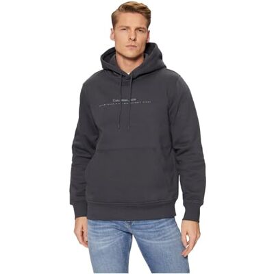 Calvin Klein Sweatshirt för män, Svart (Ebony), XL Calvin Klein Sweatshirt för män, Svart (Ebony), XL