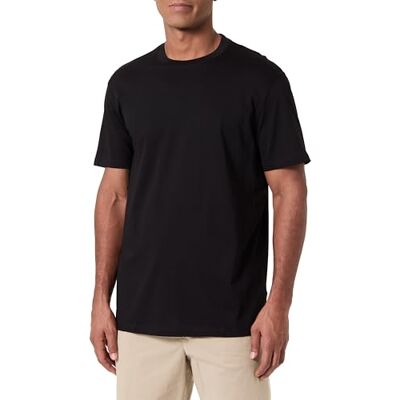 Giorgio Armani Men's Essential kortärmad sidologotyp lapp, svart, XXL, svart, XXL Giorgio Armani Men's Essential kortärmad sidologotyp lapp, svart, XXL, svart, XXL
