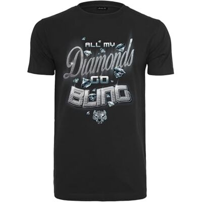 herr Diamonds Go Bling Tee XL svart, svart, XL herr Diamonds Go Bling Tee XL svart, svart, XL