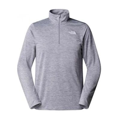 The North Face NF0A8BEN4CP M 24/7 Rager L/S 1/4 Zip T-shirt herr pärla mist ljus ljung storlek S, Pearl Mist Light Heathe, S The North Face NF0A8BEN4CP M 24/7 Rager L/S 1/4 Zip T-shirt herr pärla mist ljus ljung storlek S, Pearl Mist Light Heathe, S