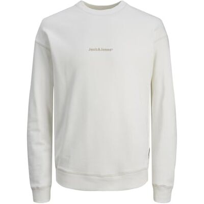 JACK & JONES Sweatshirt för män crew neck, Moln dansare/tryck: jj, XL JACK & JONES Sweatshirt för män crew neck, Moln dansare/tryck: jj, XL