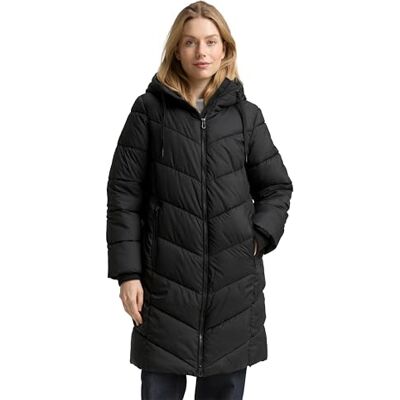 TOM TAILOR dam 1047529 jacka, 14482-djup svart, S, 14482 – djup svart, S TOM TAILOR dam 1047529 jacka, 14482-djup svart, S, 14482 – djup svart, S
