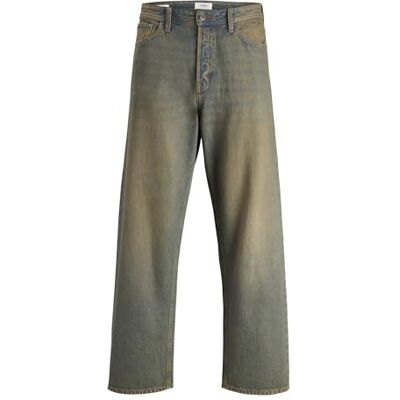 JACK & JONES herr baggy-fit-jeans, Blå denim, 28W / 32L JACK & JONES herr baggy-fit-jeans, Blå denim, 28W / 32L