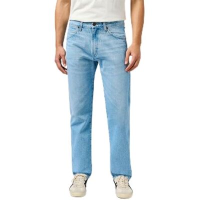 Wrangler Jeans för män, avslappnad rak passform, raka ben, frost, 36W x 32L Wrangler Jeans för män, avslappnad rak passform, raka ben, frost, 36W x 32L