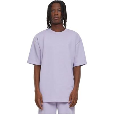Urban Classics T-shirt för män Light Terry T-shirt Crew dulac XL, dustylilac, XL Urban Classics T-shirt för män Light Terry T-shirt Crew dulac XL, dustylilac, XL
