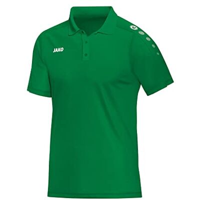 JAKO herr klassisk polo, sportgrön, XXL JAKO herr klassisk polo, sportgrön, XXL
