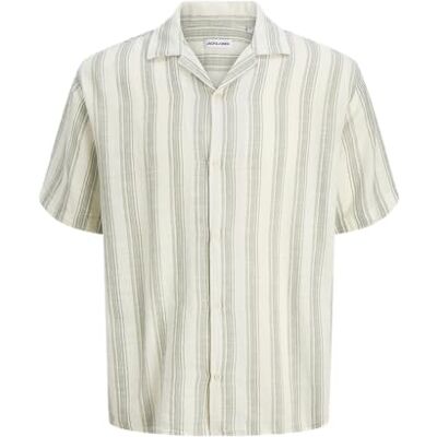JACK & JONES Jjeliam Resort-T-shirt SS Sn, Cloud Dancer, L herr, Cloud Dancer, L JACK & JONES Jjeliam Resort-T-shirt SS Sn, Cloud Dancer, L herr, Cloud Dancer, L