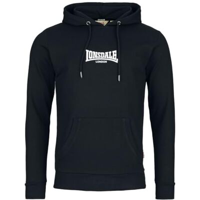 Lonsdale Män Beetham huvtröja svart XX-L Lonsdale Män Beetham huvtröja svart XX-L