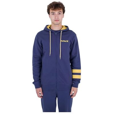 Hurley herr Oceancare O & O Pullover Med Dragkedja Tröja med huva Hurley herr Oceancare O & O Pullover Med Dragkedja Tröja med huva