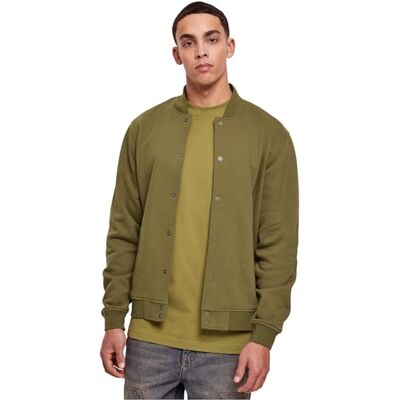 Urban Classics Herrjacka ultra tung solid collegejacka sommar olive S, Sommaroliv, S Urban Classics Herrjacka ultra tung solid collegejacka sommar olive S, Sommaroliv, S