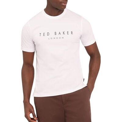 Ted Baker BRONIIT Kortärmad T-shirt, Vitt, XL Ted Baker BRONIIT Kortärmad T-shirt, Vitt, XL