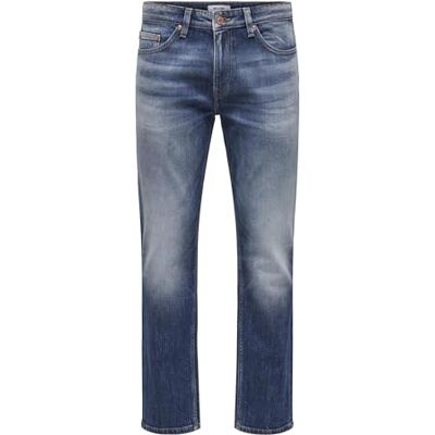 Only & Sons herr jeans Onsweft Regular Db 6764 Dcc Dnm Noos Only & Sons herr jeans Onsweft Regular Db 6764 Dcc Dnm Noos