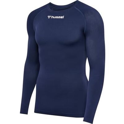hummel hmlBL Comfort 2.0 Tee L/S, marinblå, XS hummel hmlBL Comfort 2.0 Tee L/S, marinblå, XS