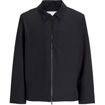 JACK & JONES JACK&JONES JJEJAXON Shacket SN kort jacka, svart, M, svart, M JACK & JONES JACK&JONES JJEJAXON Shacket SN kort jacka, svart, M, svart, M