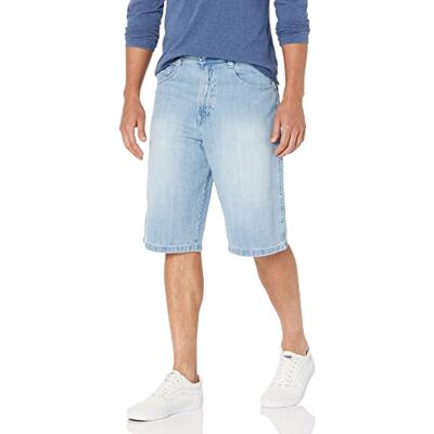 Southpole herr Big-Tall 4180 denim kort i avslappnad passform Southpole herr Big-Tall 4180 denim kort i avslappnad passform