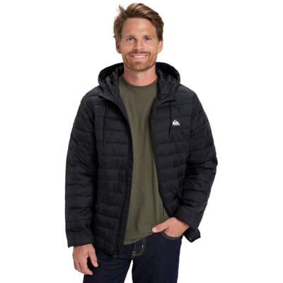 Quiksilver Scaly Hood Jacket Black XS Quiksilver Scaly Hood Jacket Black XS