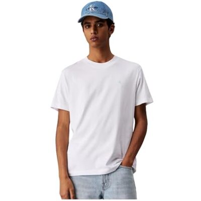 Calvin herr S/S T-shirt, Vit (ljusvit), S Calvin herr S/S T-shirt, Vit (ljusvit), S