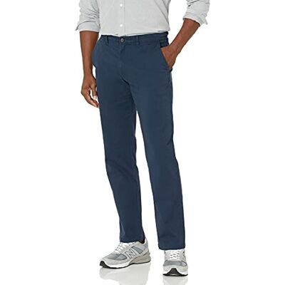 Amazon Essentials herr rak passform vardaglig stretch chinos byxa, marinblå, 35 W x 29 L Amazon Essentials herr rak passform vardaglig stretch chinos byxa, marinblå, 35 W x 29 L