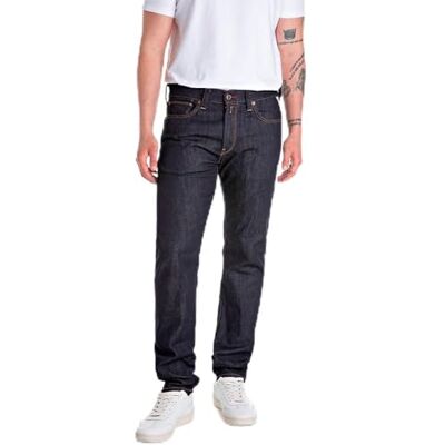 Replay Slim fit Jeans Neaal Red Attitude kollektion, 007 mörkblå, 28W / 32L Replay Slim fit Jeans Neaal Red Attitude kollektion, 007 mörkblå, 28W / 32L