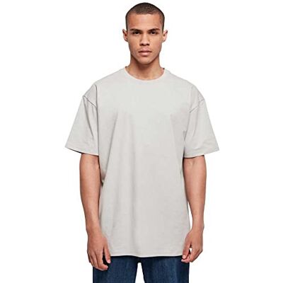 Build Your Brand T-shirt för män, tung oversize t-shirt, basic t-shirt för män, överdimensionerad passform, bomull, storlekar XS – 5XL, Lightasfal, 3XL Build Your Brand T-shirt för män, tung oversize t-shirt, basic t-shirt för män, överdimensionerad passform, bomull, storlekar XS – 5XL, Lightasfal, 3XL