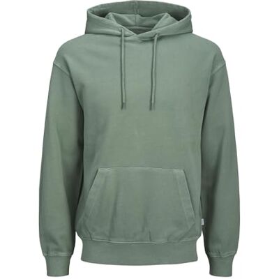 JACK & JONES JACK&JONES JJECHARGE Faded Sweat Hood NOOS, Isberggrön, XS JACK & JONES JACK&JONES JJECHARGE Faded Sweat Hood NOOS, Isberggrön, XS