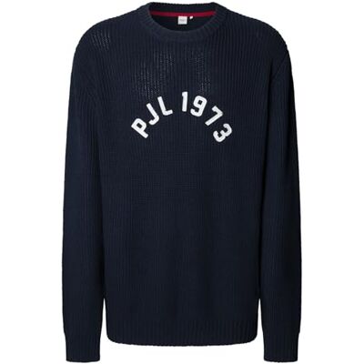 Pepe Jeans män Powell Stickat, Blå (Dulwich Blue), M, Blå (Dulwich blå), M Pepe Jeans män Powell Stickat, Blå (Dulwich Blue), M, Blå (Dulwich blå), M