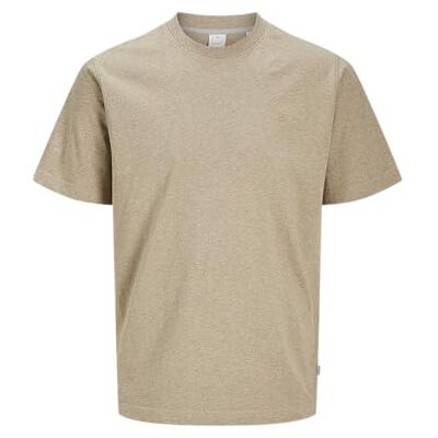 JACK & JONES Jprcclogan Ss Tee Crew Neck Noos, Travertin, M JACK & JONES Jprcclogan Ss Tee Crew Neck Noos, Travertin, M