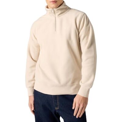 Levi's Lse_Original HM 1/4 Dragkedja Träningströja Pumice Sten, L Herr Levi's Lse_Original HM 1/4 Dragkedja Träningströja Pumice Sten, L Herr