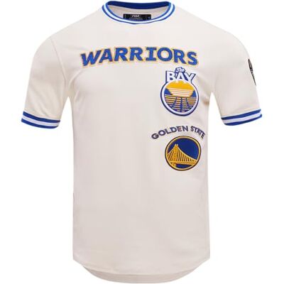 Pro Standard herr NBA Los Angeles Lakers retro klassiker S/S Tee, Äggskal/kungsblå, XL Pro Standard herr NBA Los Angeles Lakers retro klassiker S/S Tee, Äggskal/kungsblå, XL
