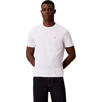 Calvin Herr SS Badge TEE 2PK LV04RD248G T-shirts, Multi (Maritime Navy/Bright White), M, Multi (Maritime marinblå/ljusvit), M Calvin Herr SS Badge TEE 2PK LV04RD248G T-shirts, Multi (Maritime Navy/Bright White), M, Multi (Maritime marinblå/ljusvit), M
